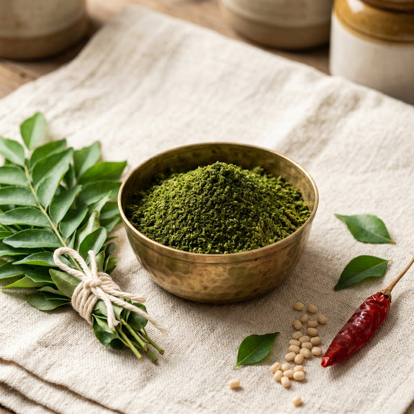 Karuveppilai Podi (Curry Leaf Podi)