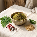 Murungai Keerai Podi (Moringa Leaf Podi)